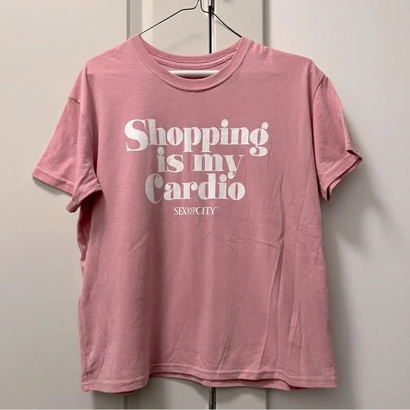 Graphic Tee | Sex & The City | Pink | Size: S-M - Picture 1 of 4